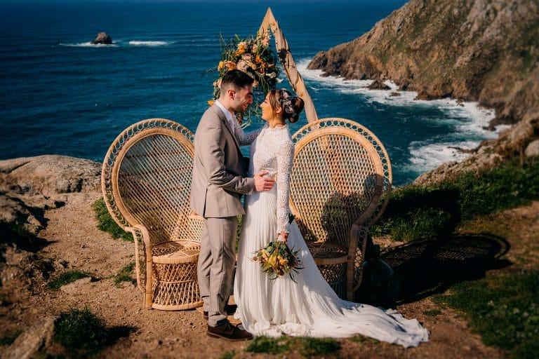Fotógrafo de bodas en Coruña votos matrimoniales de boda