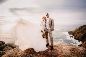 Lee más sobre el artículo Boda en el Hotel o Semáforo de Fisterra | Yaniri & David
