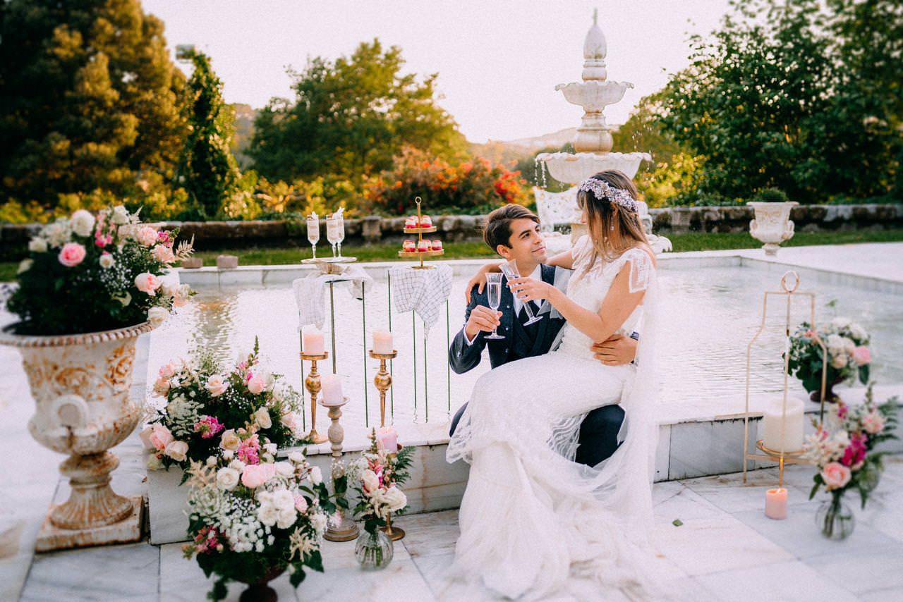 Boda en pazo do Tambre