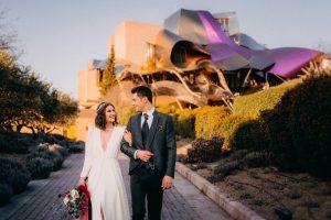 Lee más sobre el artículo Editorial de boda en Marqués de Riscal | Katya & Joseba