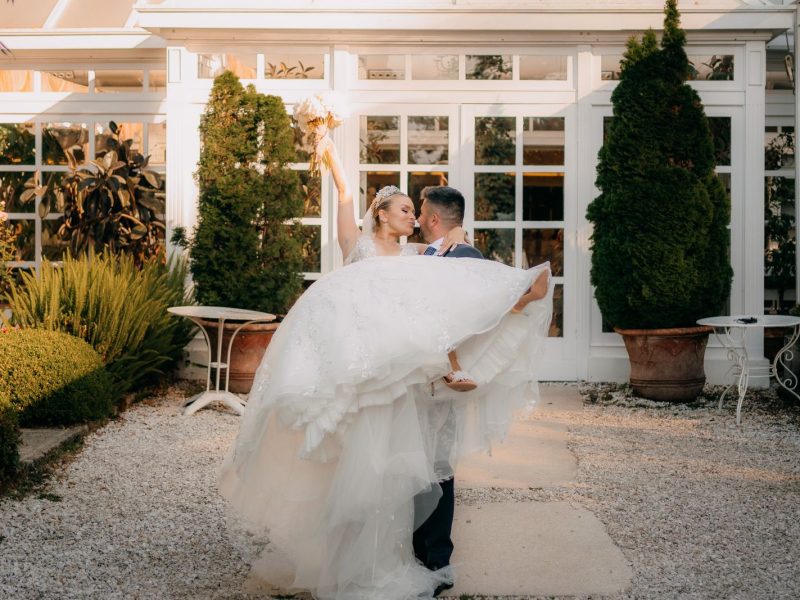 Boda en el invernadero del pazo | Tatiana & Anxo